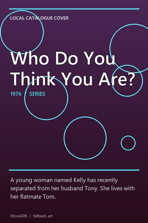 Who Do You Think You Are? poster