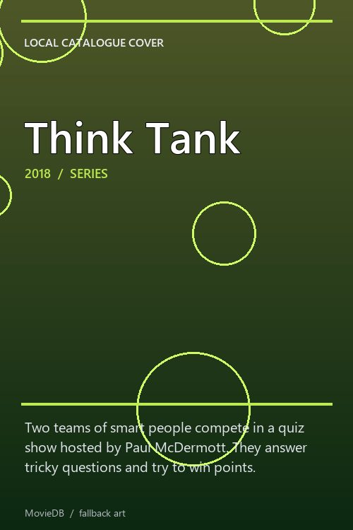 Think Tank poster