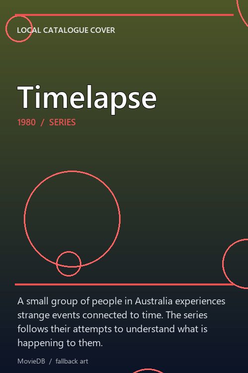 Timelapse poster