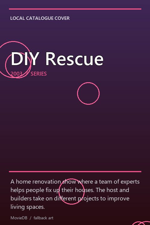 DIY Rescue poster