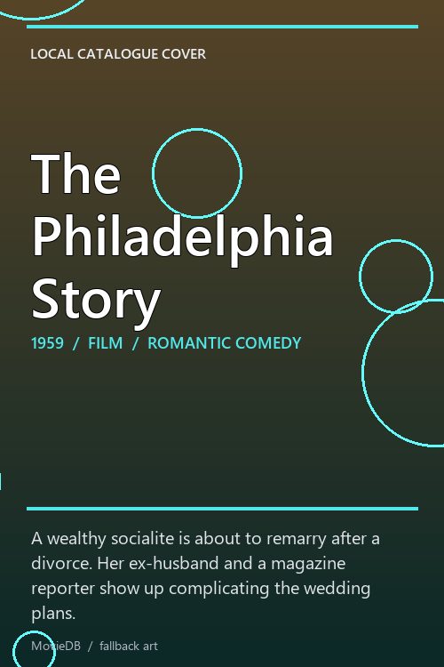 The Philadelphia Story poster