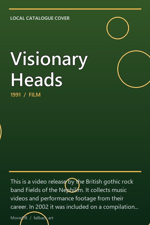 Visionary Heads poster