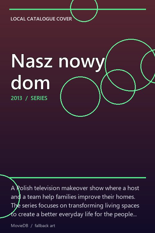 Nasz nowy dom poster