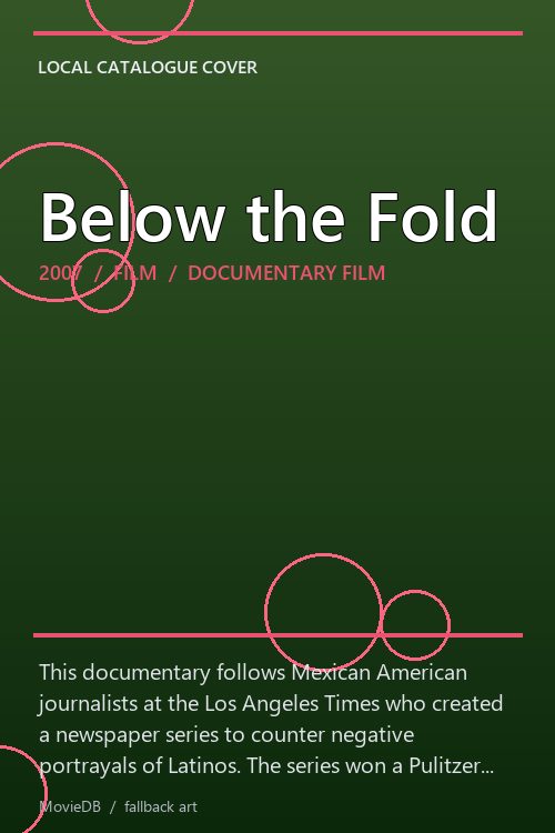 Below the Fold poster