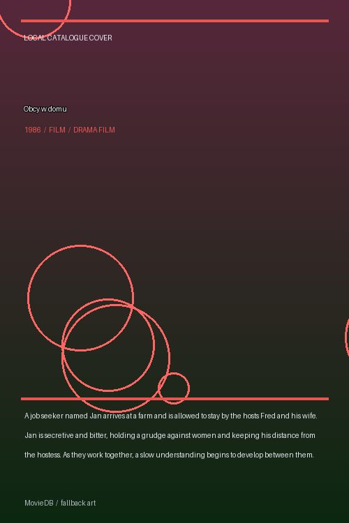 Obcy w domu poster