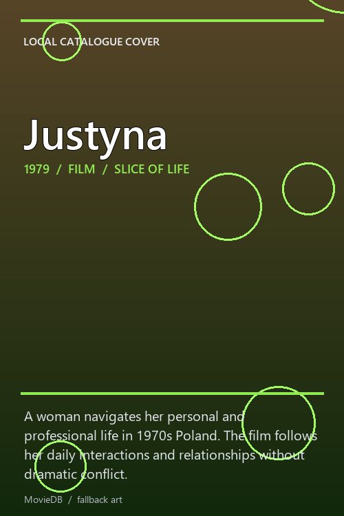 Justyna poster