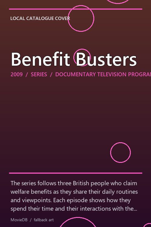 Benefit Busters poster