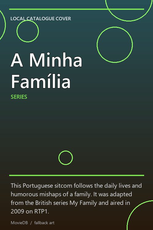 A Minha Família poster