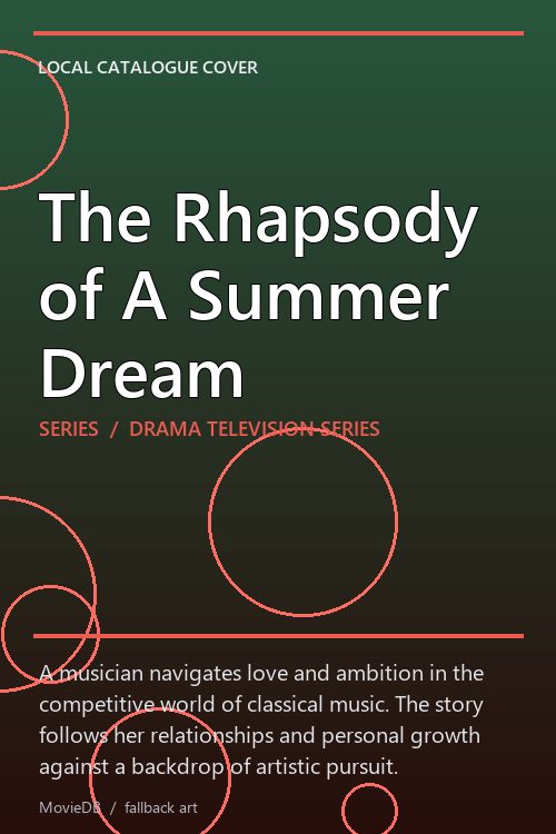 The Rhapsody of A Summer Dream poster