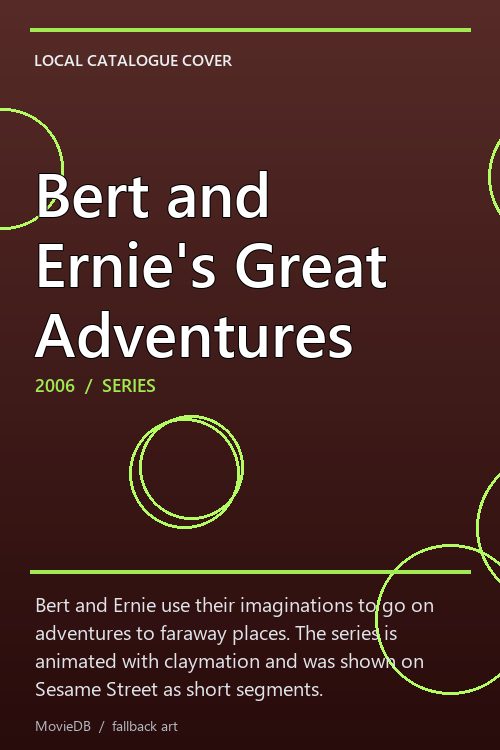 Bert and Ernie's Great Adventures poster