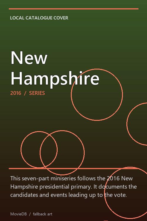 New Hampshire poster