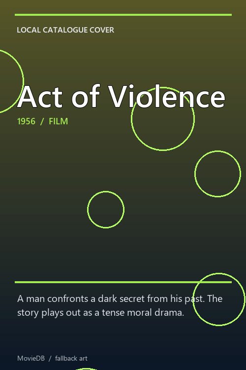 Act of Violence poster