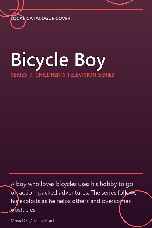 Bicycle Boy poster