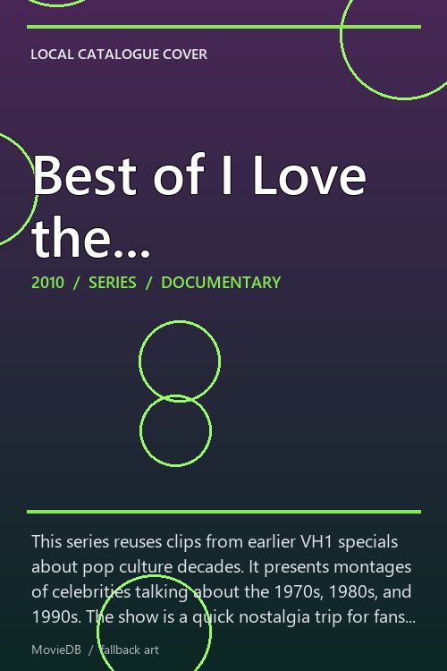 Best of I Love the... poster