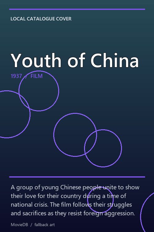 Youth of China poster