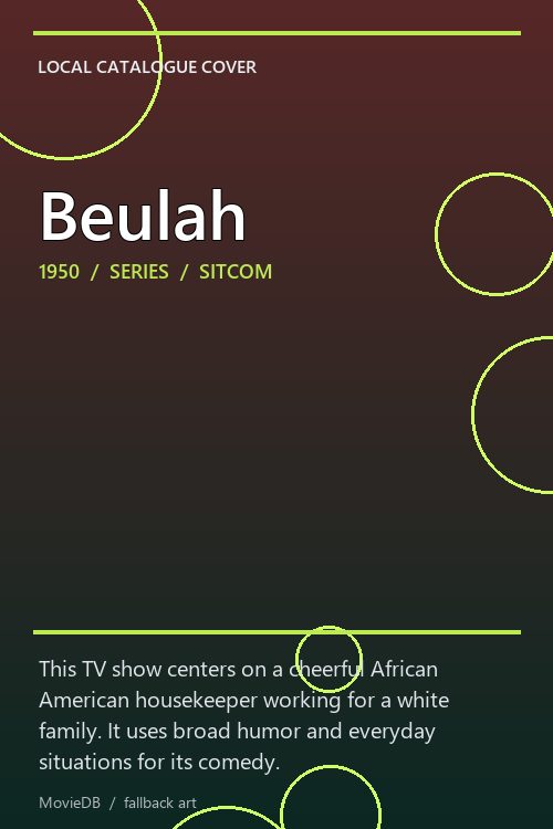 Beulah poster