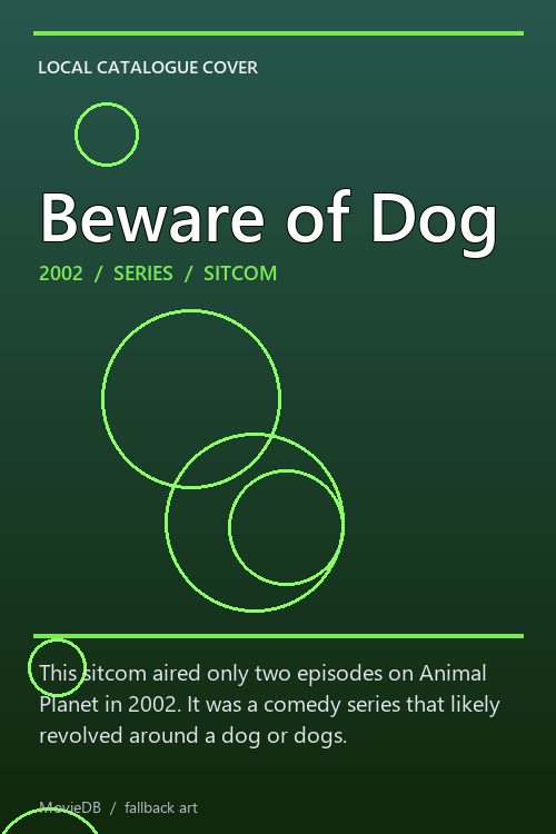 Beware of Dog poster
