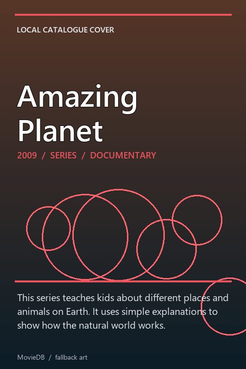 Amazing Planet poster