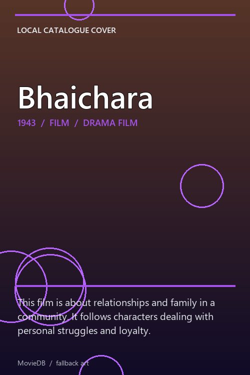 Bhaichara poster