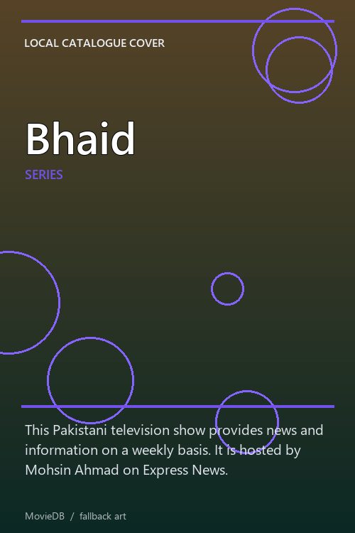 Bhaid poster