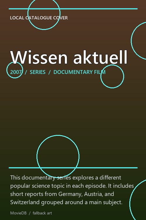 Wissen aktuell poster