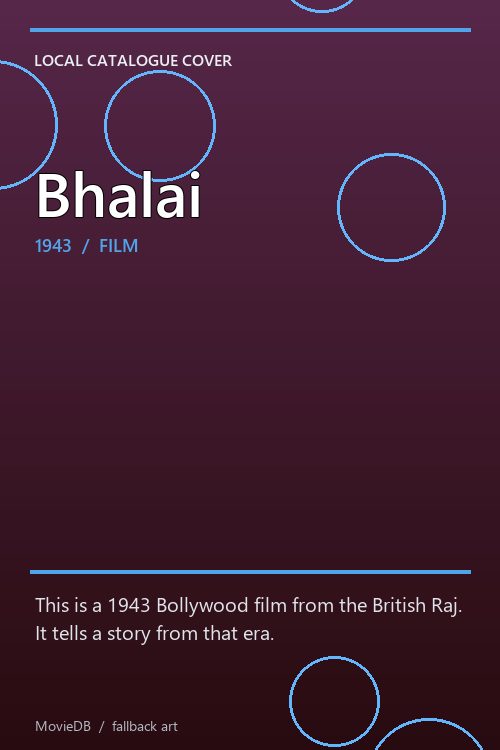 Bhalai poster