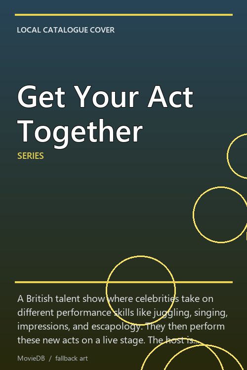Get Your Act Together poster