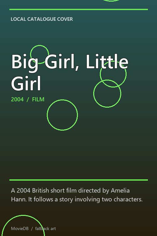 Big Girl, Little Girl poster