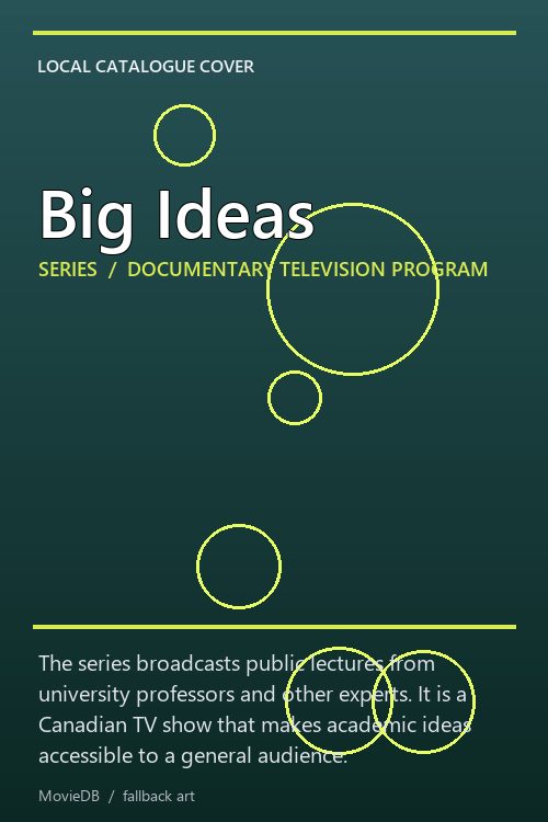 Big Ideas poster