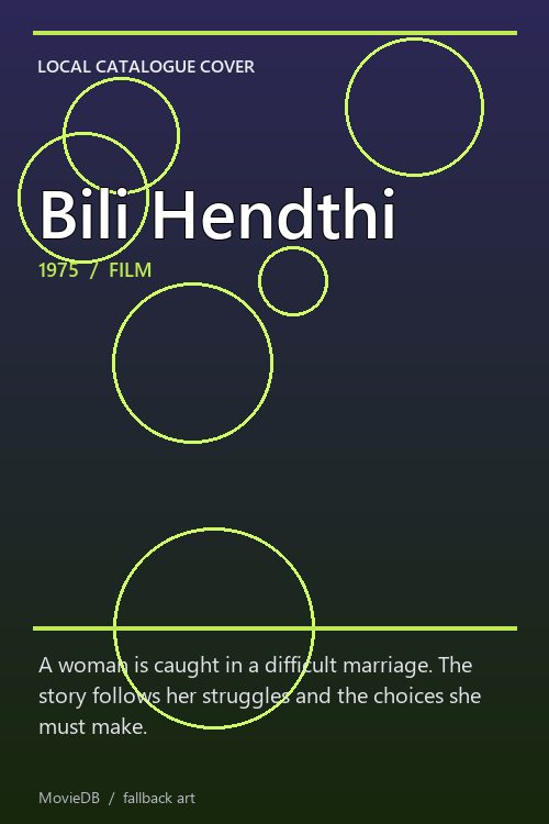 Bili Hendthi poster