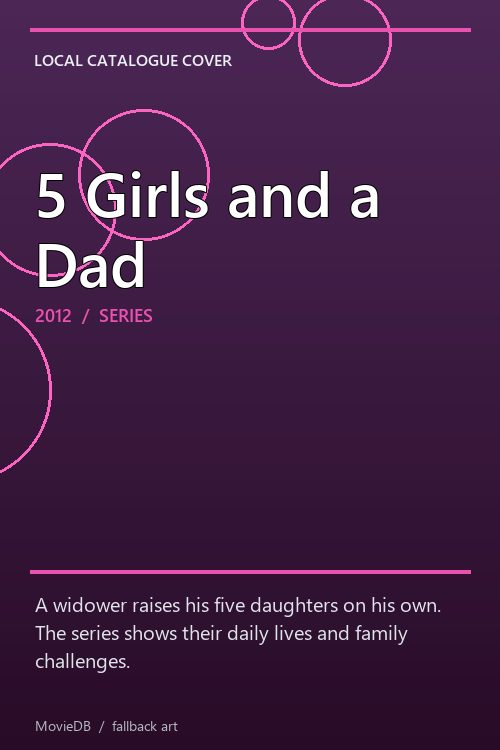 5 Girls and a Dad poster