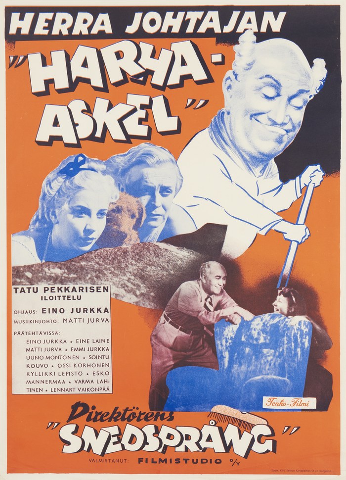 Direktörens "sned-språng" poster