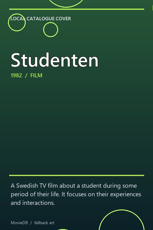 Studenten poster