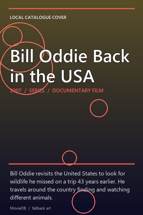 Bill Oddie Back in the USA poster