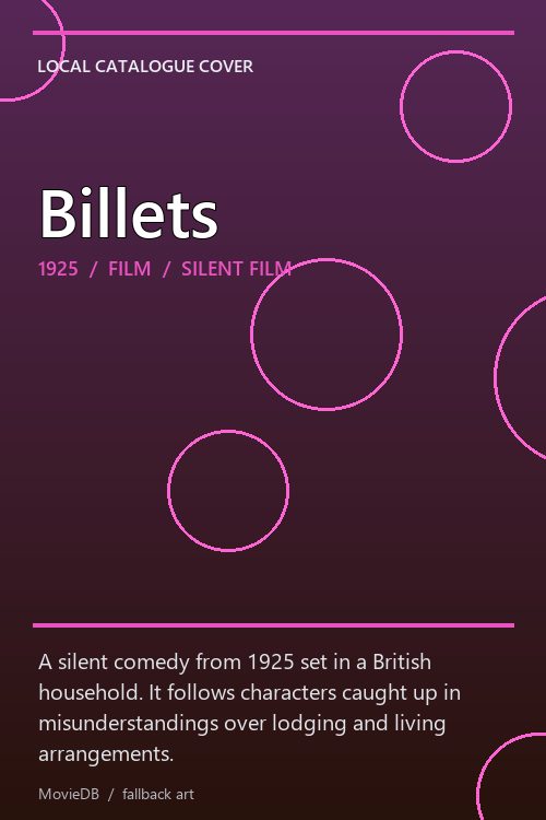 Billets poster