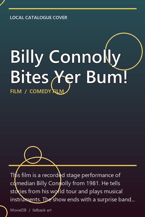 Billy Connolly Bites Yer Bum! poster