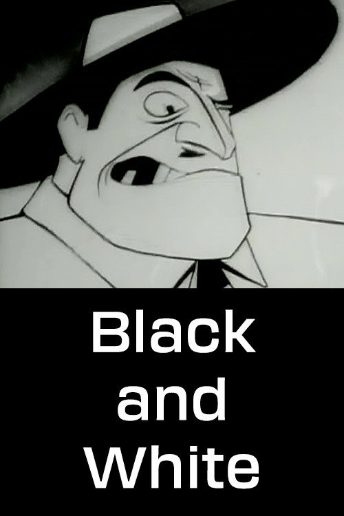 Black and White poster