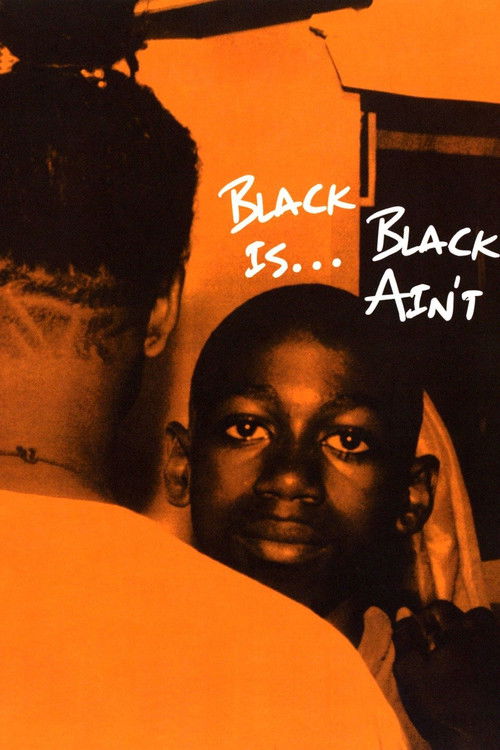 Black is... Black Ain't poster