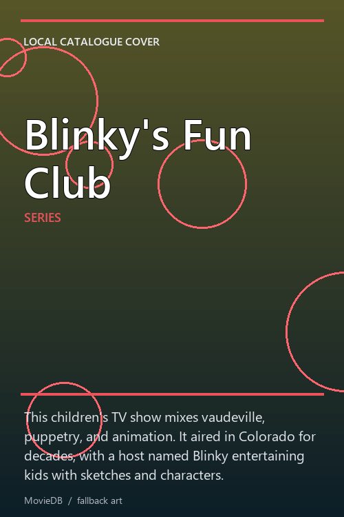 Blinky's Fun Club poster