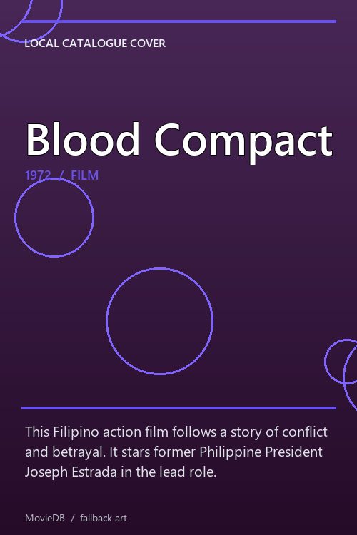 Blood Compact poster