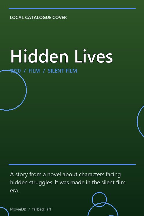 Hidden Lives poster