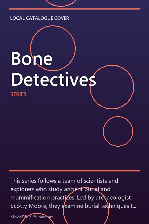 Bone Detectives poster
