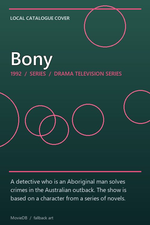 Bony poster