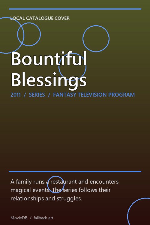 Bountiful Blessings poster