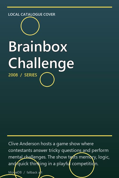 Brainbox Challenge poster