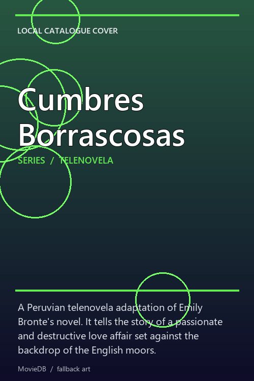 Cumbres Borrascosas poster
