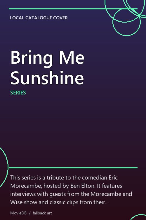 Bring Me Sunshine poster