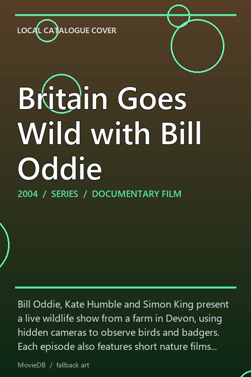 Britain Goes Wild with Bill Oddie poster