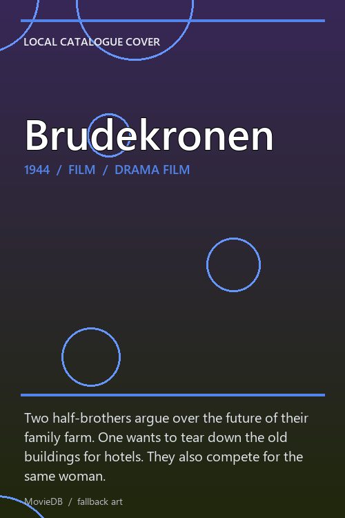 Brudekronen poster