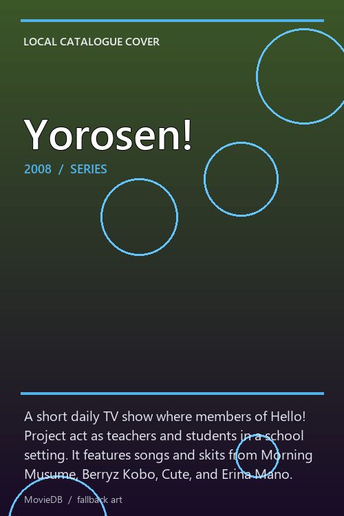 Yorosen! poster